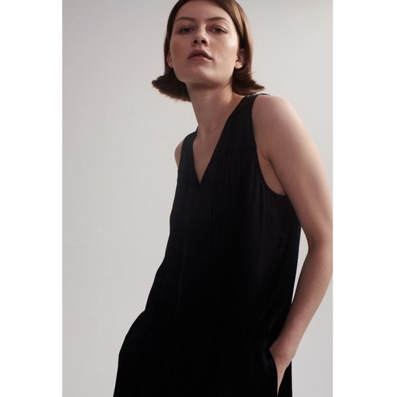 NWT LINDSAY NICHOLAS NY Maxi Dress In Black - Picture 5 of 10